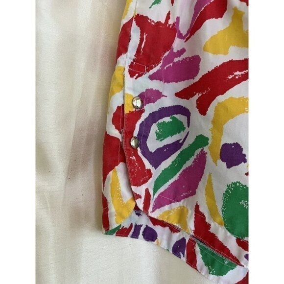 Vintage Clipper Active‎ Shorts Womens Medium, Running Beach Cover Up 80s 90s - Picture 2 of 5